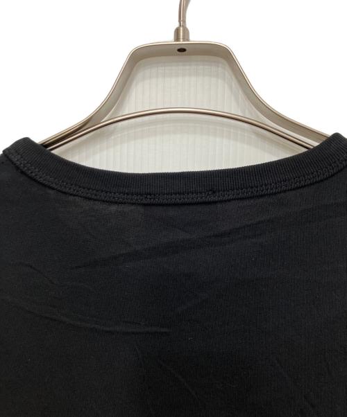 DIESEL（ディーゼル）DIESEL (ディーゼル) メタリックオーバルロゴTシャツ ブラック サイズ:Sの古着・服飾アイテム