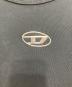 中古・古着 DIESEL (ディーゼル) メタリックオーバルロゴTシャツ ブラック サイズ:S：8000円