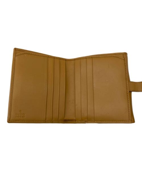 GUCCI（グッチ）GUCCI (グッチ) 3つ折り財布 ブラウンの古着・服飾アイテム