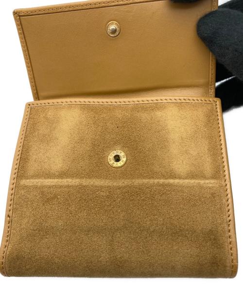 GUCCI（グッチ）GUCCI (グッチ) 3つ折り財布 ブラウンの古着・服飾アイテム