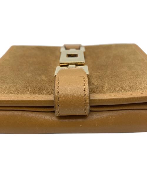 GUCCI（グッチ）GUCCI (グッチ) 3つ折り財布 ブラウンの古着・服飾アイテム