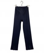 PLEATS PLEASEプリーツプリーズ）の古着「プリーツパンツ」｜ネイビー