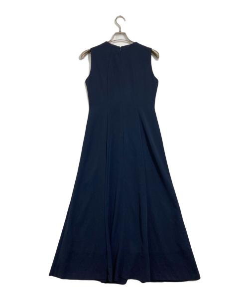 anuans（アニュアンス）anuans (アニュアンス) 2WAYケープナローワンピース ネイビー サイズ:Mの古着・服飾アイテム