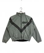 US ARMYユーエスアーミー）の古着「トレーニングジャケット」｜グレー