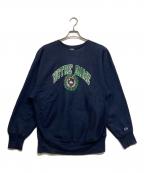 Champion REVERSE WEAVEチャンピオン リバース ウィーブ）の古着「カレッジロゴリバースウィーブスウェット」｜ネイビー