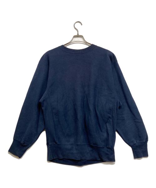 Champion REVERSE WEAVE（チャンピオン リバース ウィーブ）Champion REVERSE WEAVE (チャンピオン リバース ウィーブ) カレッジロゴリバースウィーブスウェット ネイビー サイズ:XLの古着・服飾アイテム