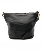 russetラシット）の古着「ソフトレザーショルダーバッグ」｜ブラック