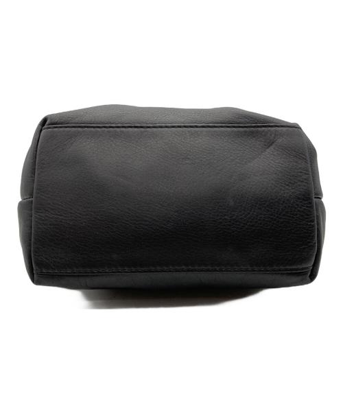 russet（ラシット）russet (ラシット) ソフトレザーショルダーバッグ ブラックの古着・服飾アイテム