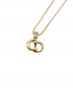 Christian Diorクリスチャン ディオール）の古着「CDロゴネックレス」｜ゴールド