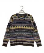 M.&KYOKOエムアンドキョウコ）の古着「ジャガードニット」｜マルチカラー