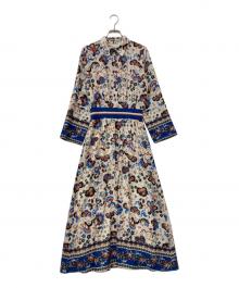 mees（ミース）の古着「シャツワンピース」｜ベージュ