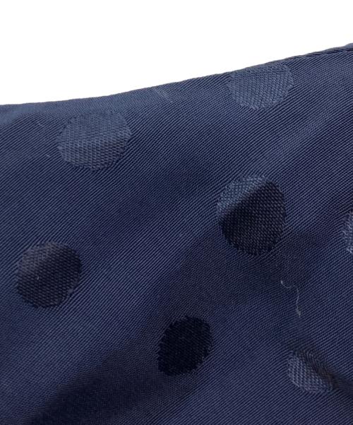 SUMI STYLE（スミ スタイル）SUMI STYLE (スミ スタイル) ドット柄フレアワンピース ネイビー サイズ:Fの古着・服飾アイテム