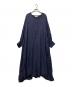 SUMI STYLE（スミ スタイル）の古着「ドット柄フレアワンピース」｜ネイビー