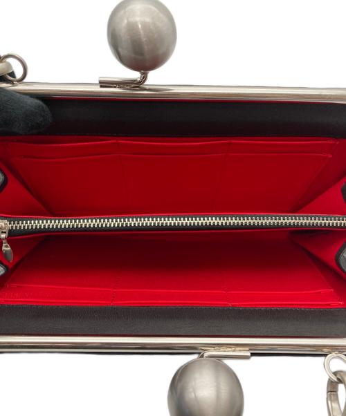 kawa-kawa（カワカワ）kawa-kawa (カワカワ) がま口お財布ショルダーバッグ ブラックの古着・服飾アイテム