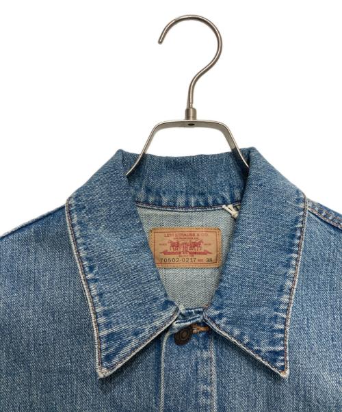LEVI'S VINTAGE CLOTHING（リーバイス ビンテージ クロージング）LEVI'S VINTAGE CLOTHING (リーバイス ビンテージ クロージング) ORANGE TAB TYPE II トラッカー デニム ジャケッ インディゴ サイズ:38の古着・服飾アイテム