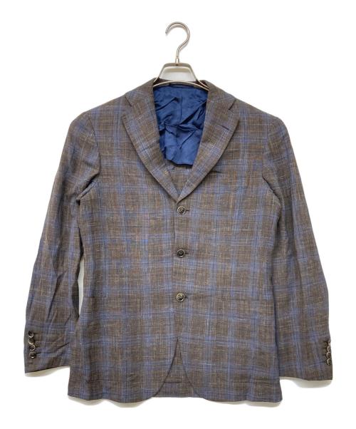 RING JACKET（リングジャケット）RING JACKET (リングジャケット) テーラードジャケット グレー サイズ:SIZE 44の古着・服飾アイテム