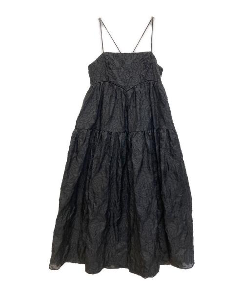 furfur（ファーファー）furfur (ファーファー) ジャガードワンピース ブラック サイズ:SIZE Freeの古着・服飾アイテム