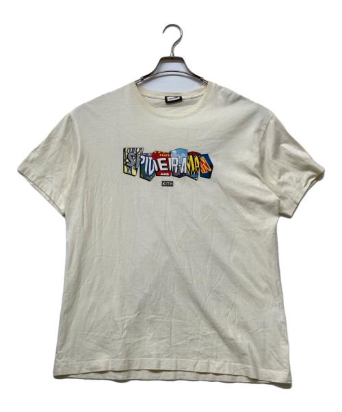 KITH（キス）KITH (キス) MARVEL (マーベル) Spider-Man Comic Covers Tee アイボリー サイズ:Lの古着・服飾アイテム