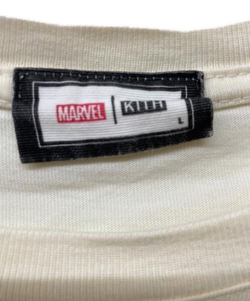 KITH（キス）KITH (キス) MARVEL (マーベル) Spider-Man Comic Covers Tee アイボリー サイズ:Lの古着・服飾アイテム