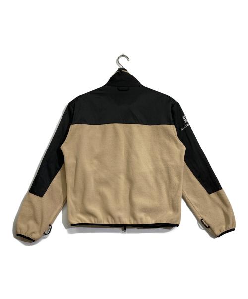 Schott（ショット）Schott (ショット) フリースジャケット ブラック×ベージュ サイズ:Sの古着・服飾アイテム