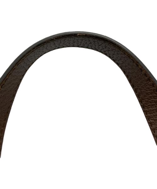 GUCCI（グッチ）GUCCI (グッチ) スクエアトートバッグ ブラウンの古着・服飾アイテム