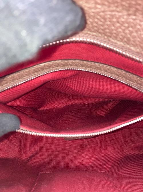 GUCCI（グッチ）GUCCI (グッチ) スクエアトートバッグ ブラウンの古着・服飾アイテム