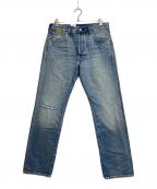 LEVI'S×SUPER MARIOリーバイス×スーパーマリオ）の古着「501デニムパンツ」｜インディゴ