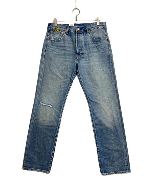LEVI'S（リーバイス）LEVI'S (リーバイス) SUPER MARIO (スーパーマリオ) 501デニムパンツ インディゴ サイズ:W33の古着・服飾アイテム