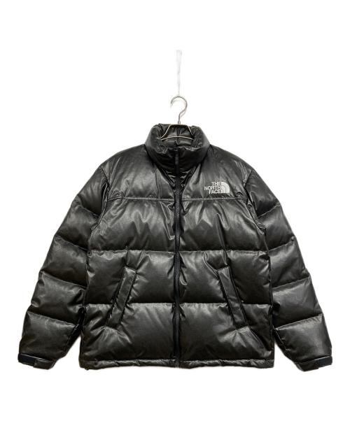 eYe COMME des GARCONS JUNYAWATANABE MAN（アイ コム デ ギャルソン ジュンヤ ワタナベ マン）eYe COMME des GARCONS JUNYAWATANABE MAN THE NORTH FACE (ザ ノース フェイス) シンセティックレザー ヌプシ ダウンジャケット ブラック サイズ:Sの古着・服飾アイテム
