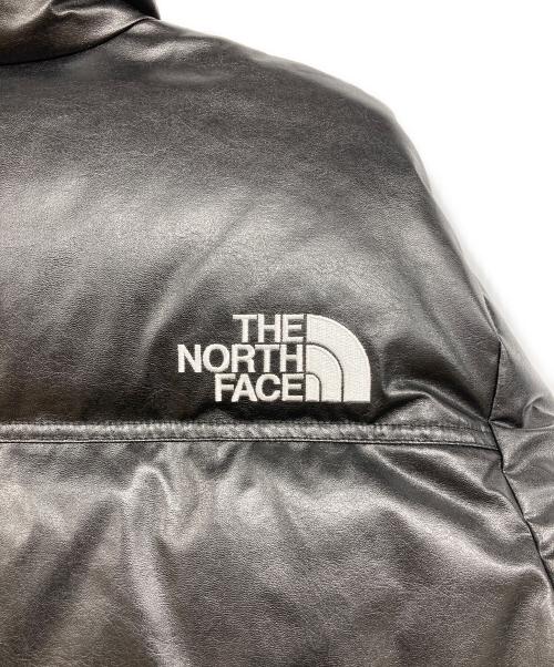 eYe COMME des GARCONS JUNYAWATANABE MAN（アイ コム デ ギャルソン ジュンヤ ワタナベ マン）eYe COMME des GARCONS JUNYAWATANABE MAN THE NORTH FACE (ザ ノース フェイス) シンセティックレザー ヌプシ ダウンジャケット ブラック サイズ:Sの古着・服飾アイテム