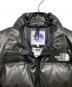 中古・古着 eYe COMME des GARCONS JUNYAWATANABE MAN THE NORTH FACE (ザ ノース フェイス) シンセティックレザー ヌプシ ダウンジャケット ブラック サイズ:S：72000円