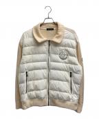 BARNI VARNOバーニヴァーノ）の古着「ダウンジャケット」｜アイボリー