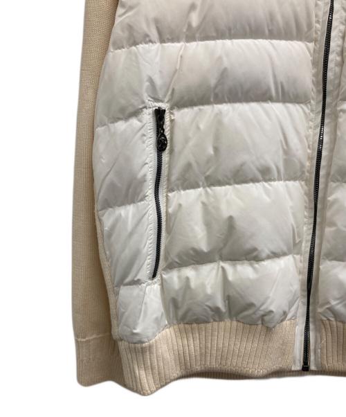 BARNI VARNO（バーニヴァーノ）BARNI VARNO (バーニヴァーノ) ダウンジャケット アイボリー サイズ:LLの古着・服飾アイテム