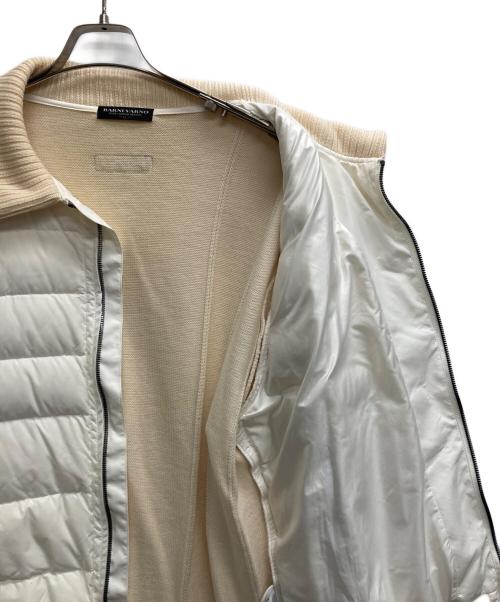 BARNI VARNO（バーニヴァーノ）BARNI VARNO (バーニヴァーノ) ダウンジャケット アイボリー サイズ:LLの古着・服飾アイテム