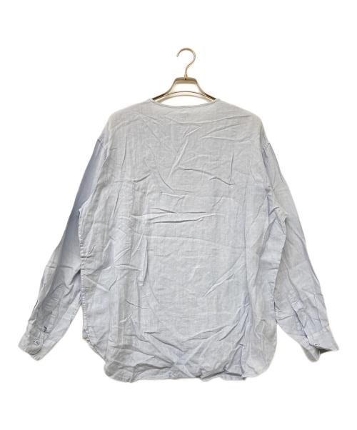 Ron Herman（ロンハーマン）Ron Herman (ロンハーマン) リネンプルオーバーシャツ ブルー サイズ:SIZE Mの古着・服飾アイテム