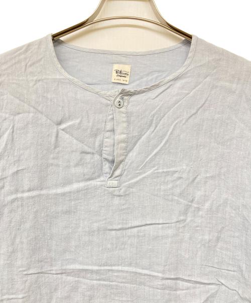 Ron Herman（ロンハーマン）Ron Herman (ロンハーマン) リネンプルオーバーシャツ ブルー サイズ:SIZE Mの古着・服飾アイテム