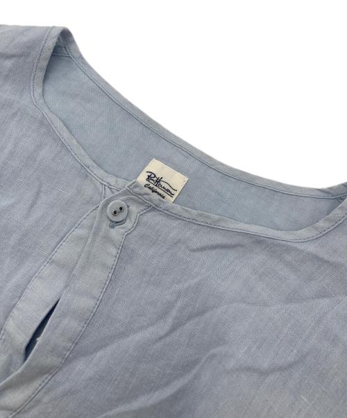 Ron Herman（ロンハーマン）Ron Herman (ロンハーマン) リネンプルオーバーシャツ ブルー サイズ:SIZE Mの古着・服飾アイテム