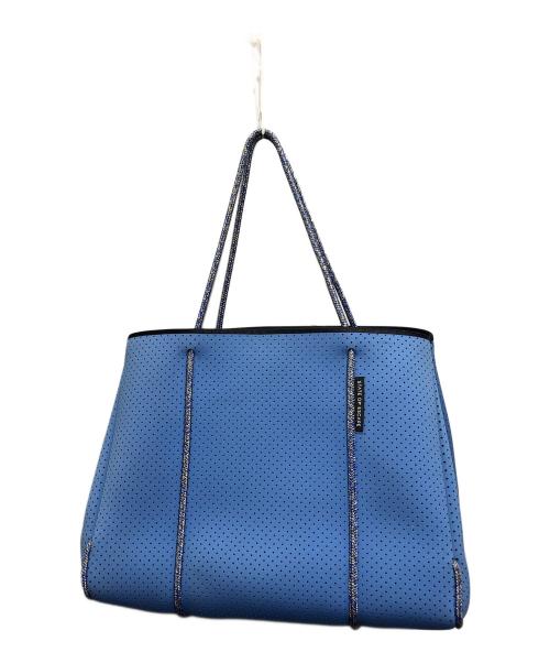 STATE OF ESCAPE（ステイトオブエスケープ）STATE OF ESCAPE (ステイトオブエスケープ) ポーチ付きトートバッグ ブルーの古着・服飾アイテム