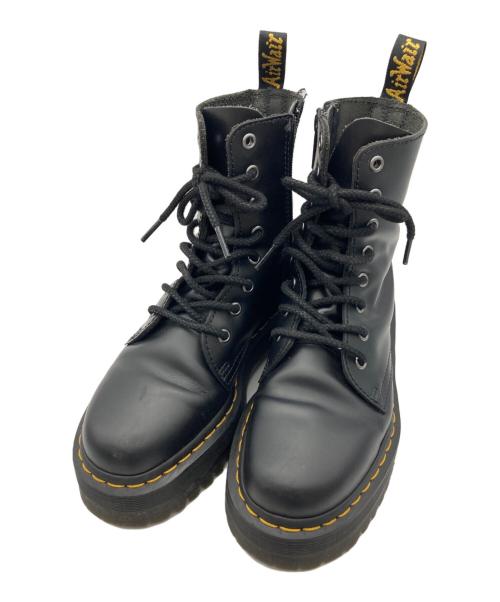 Dr.Martens（ドクターマーチン）Dr.Martens (ドクターマーチン) JADON 8ホールブーツ ブラック サイズ:24の古着・服飾アイテム