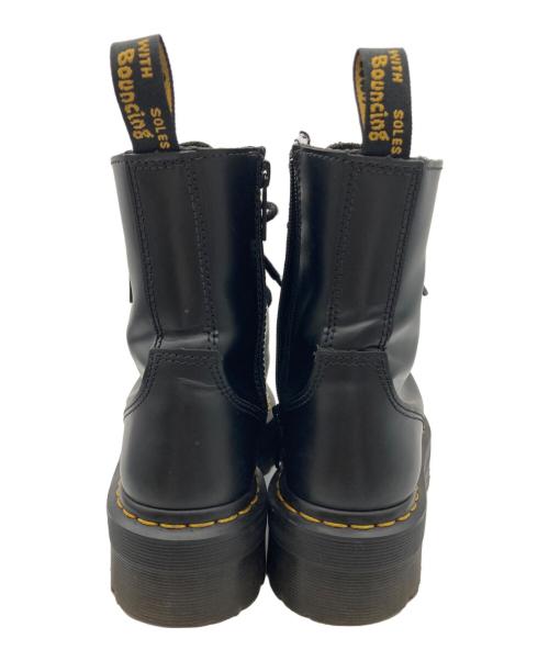 Dr.Martens（ドクターマーチン）Dr.Martens (ドクターマーチン) JADON 8ホールブーツ ブラック サイズ:24の古着・服飾アイテム