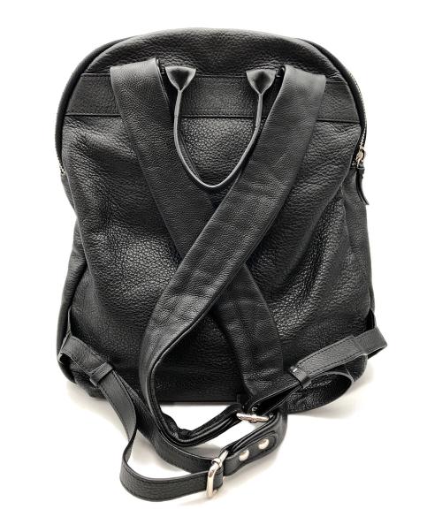 IO PELLE（イオペレ）IO PELLE (イオペレ) レザーリュックサック ブラックの古着・服飾アイテム
