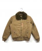 maden clothingマデーン クロージング）の古着「B-15ジャケット」｜ベージュ