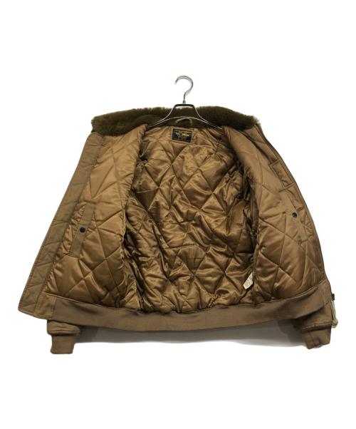 maden clothing（マデーン クロージング）maden clothing (マデーン クロージング) B-15ジャケット ベージュ サイズ:Mの古着・服飾アイテム