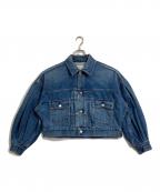 HYKEハイク）の古着「BALLOON SLEEVE DENIM JACKET TYPE2」｜ブルー