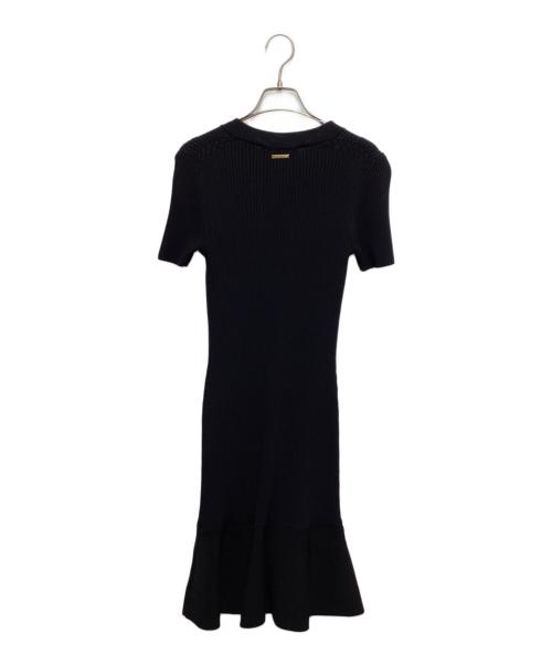 MICHAEL KORS（マイケルコース）MICHAEL KORS (マイケルコース) ニットワンピース ブラック サイズ:XS 未使用品の古着・服飾アイテム