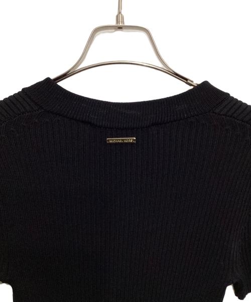 MICHAEL KORS（マイケルコース）MICHAEL KORS (マイケルコース) ニットワンピース ブラック サイズ:XS 未使用品の古着・服飾アイテム