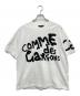 COMME des GARCONS（コムデギャルソン）の古着「青山店限定メッセージTシャツ」｜ホワイト