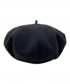 GUCCIグッチ）の古着「GGマーモント ロゴベレー帽」｜ブラック