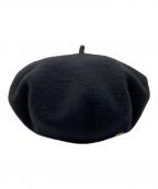 GUCCIグッチ）の古着「GGマーモント ロゴベレー帽」｜ブラック