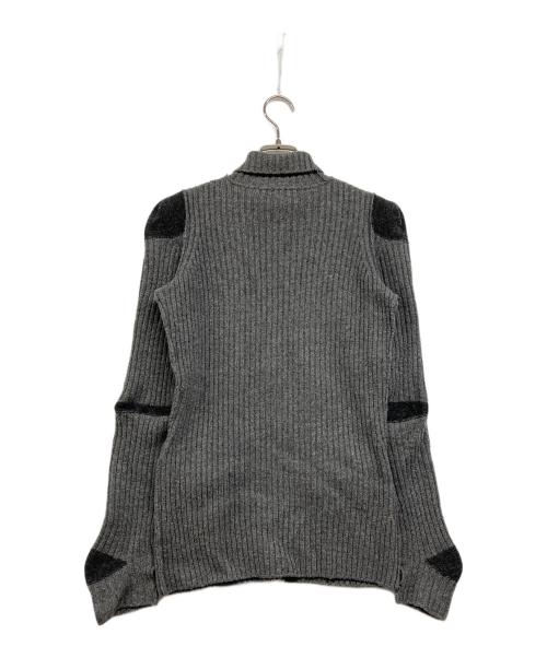 LIMI feu（リミフゥ）LIMI feu (リミフゥ) ソックスディティールメランジリブニットセーター グレー サイズ:表記不明(実寸サイズをご確認ください)の古着・服飾アイテム